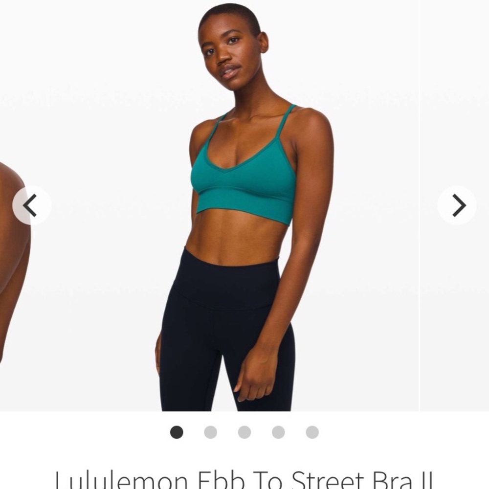 NWT Lululemon Ebb to Street Bra 6